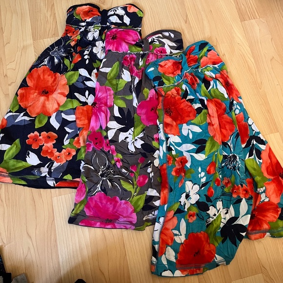 Abercrombie & Fitch Dresses & Skirts - NWOT ASSORTMENT of floral a&f strapless dresses